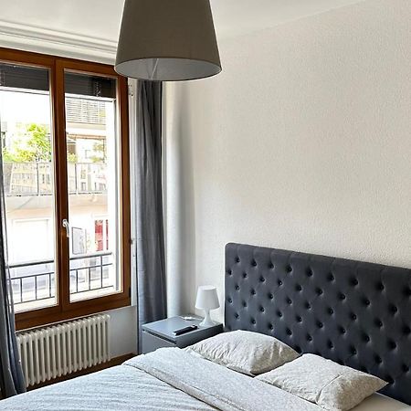 Ferienwohnung Quartier De Plainpalais Genf Exterior foto