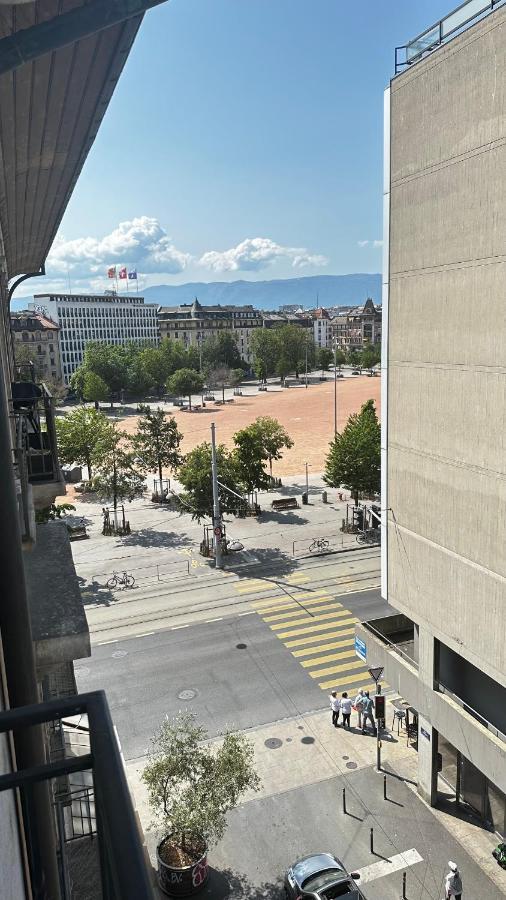 Ferienwohnung Quartier De Plainpalais Genf Exterior foto