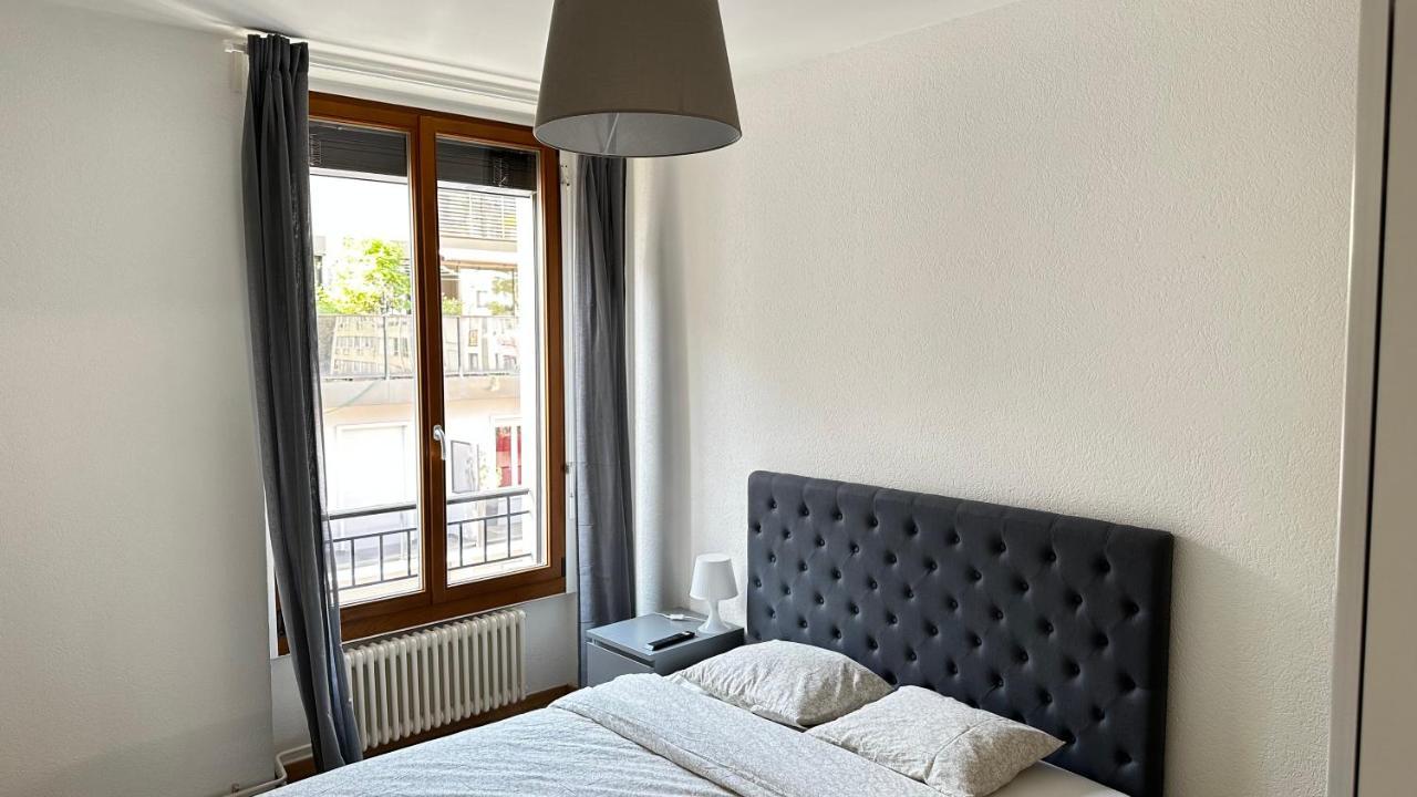 Ferienwohnung Quartier De Plainpalais Genf Exterior foto