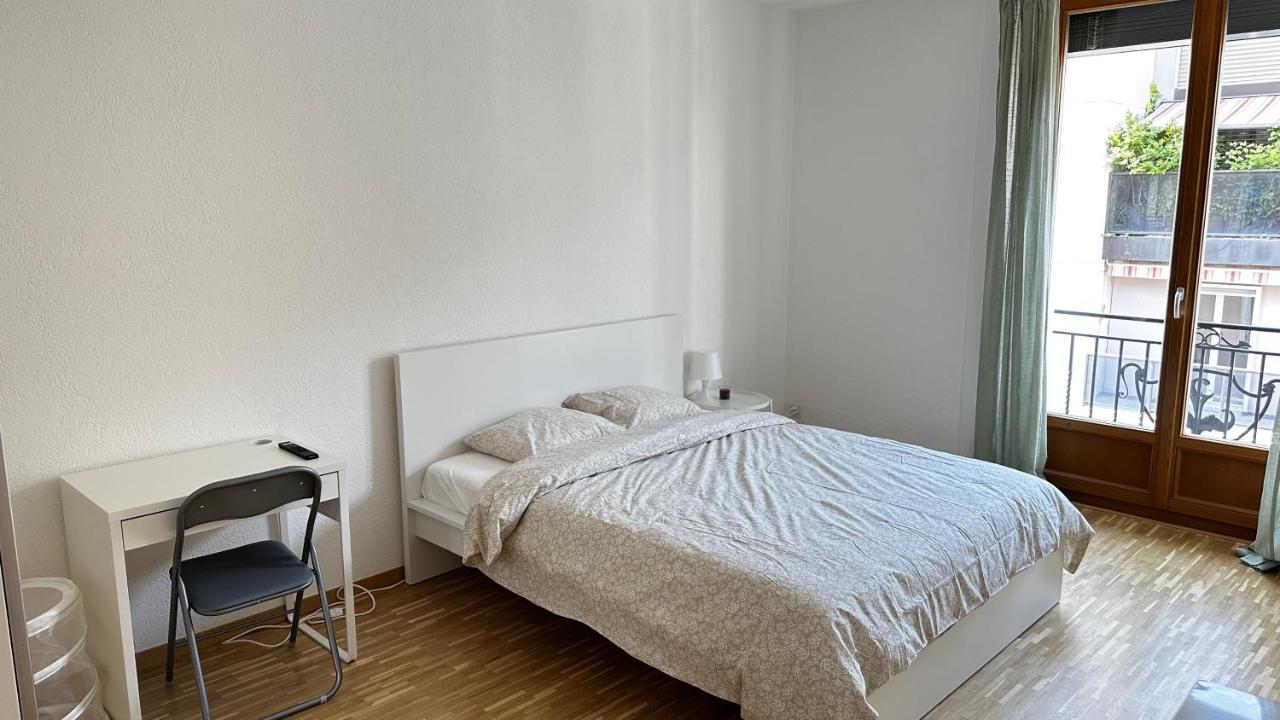 Ferienwohnung Quartier De Plainpalais Genf Exterior foto